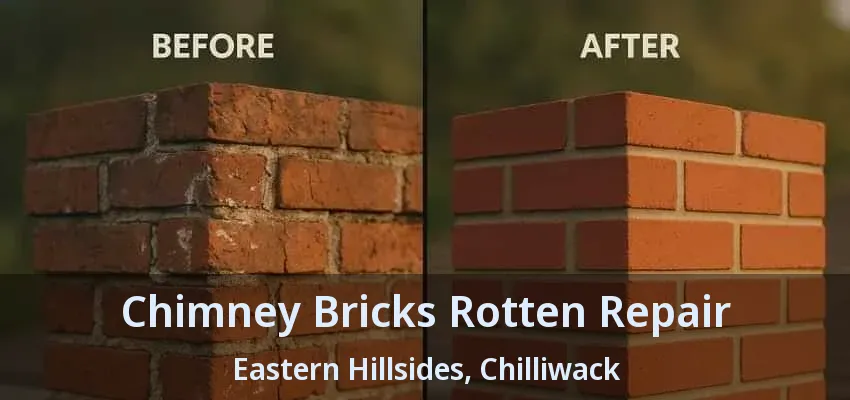 Chimney Bricks Rotten Repair Eastern Hillsides, Chilliwack - BC