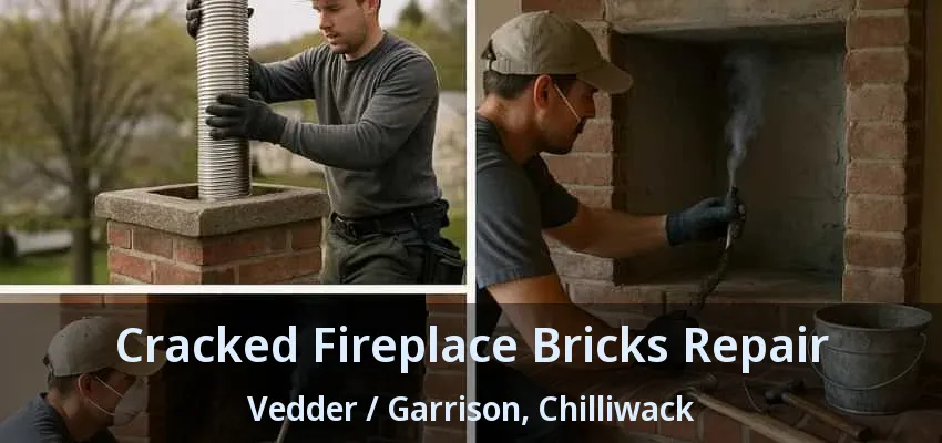 Cracked Fireplace Bricks Repair Vedder / Garrison, Chilliwack - BC