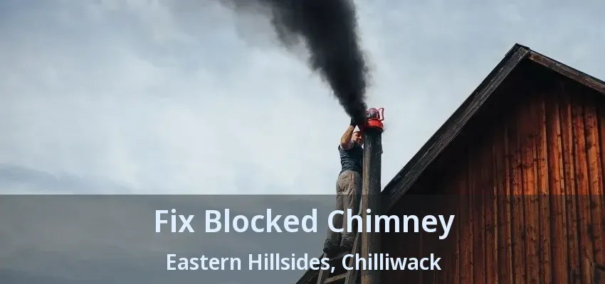 Fix Blocked Chimney Eastern Hillsides, Chilliwack - BC