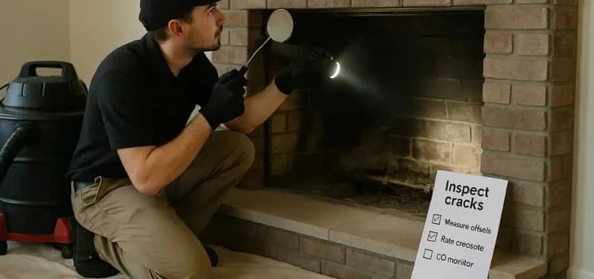 Fireplace Smoke Chamber Repair in Chilliwack